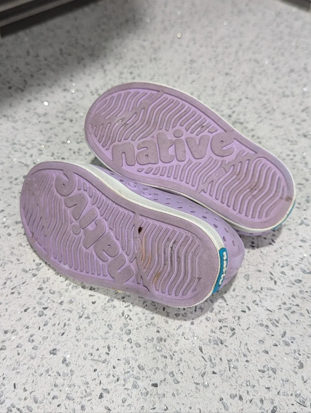 Native Shoes Purple Jefferson Water Sneaker Sandal Spring Summer Girls Kids Sz 6
